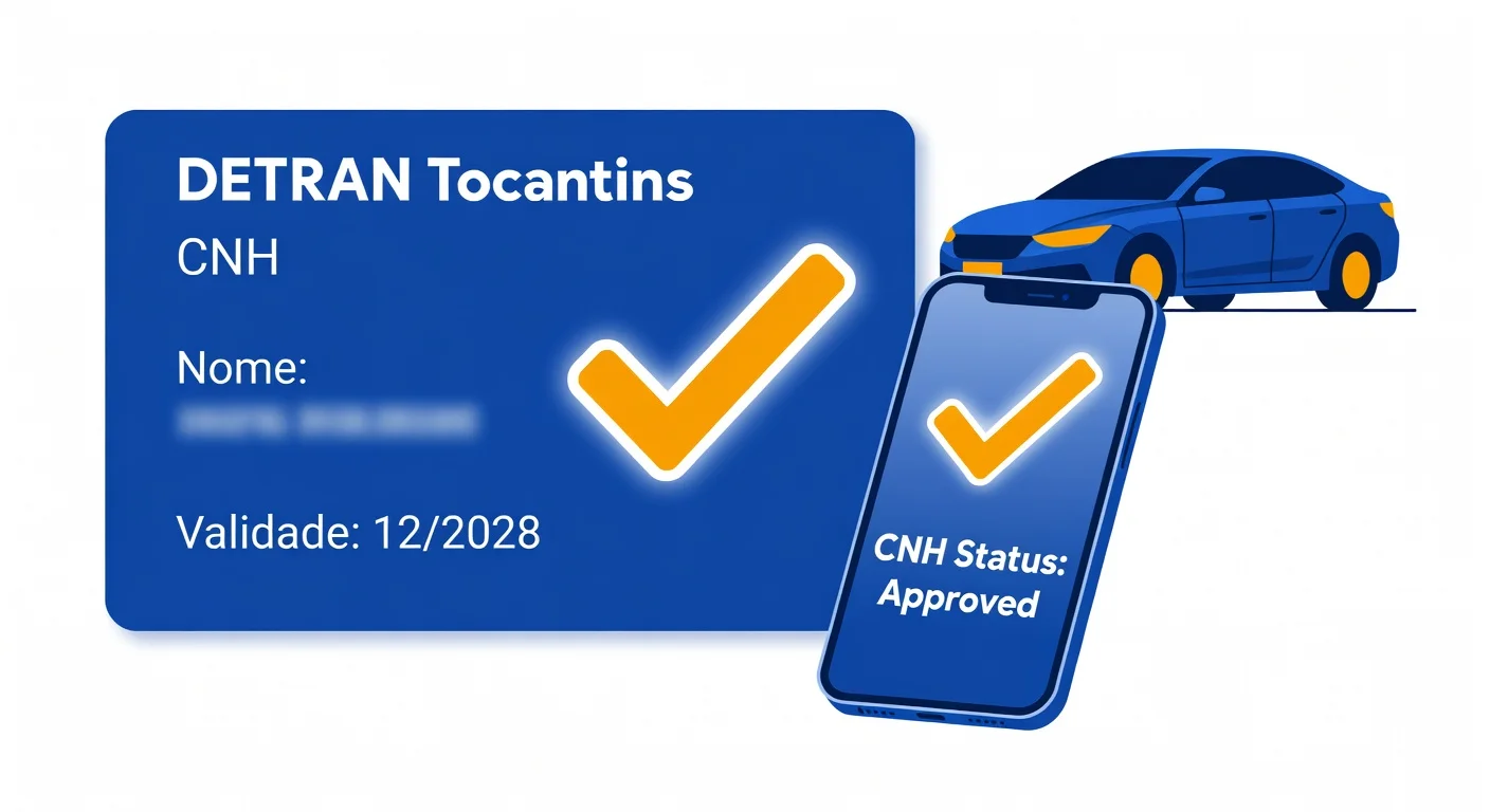 Consulta CNH Detran TO: Situação, Pontos e Renovação em Tocantins