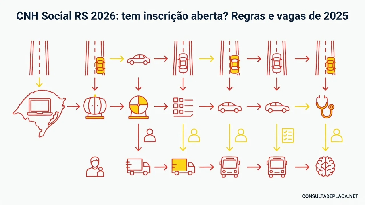 CNH Social RS 2026: tem inscrição aberta? Regras e vagas de 2025