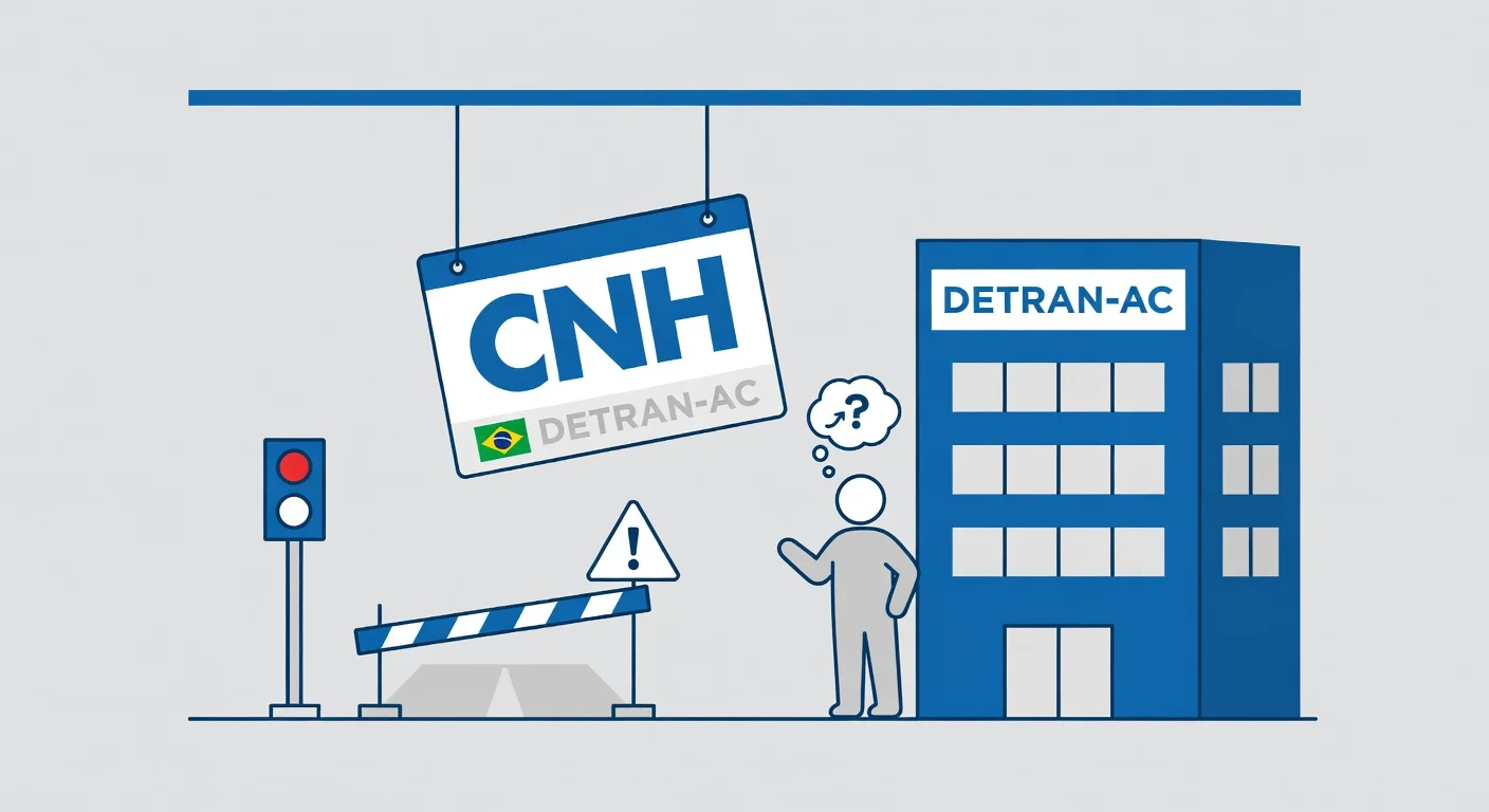 CNH Suspensa por Pontos AC: Como Recuperar em 2026
