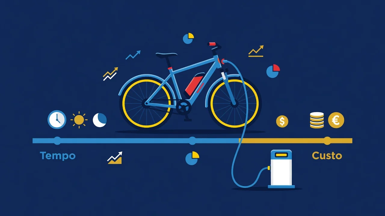 Como Carregar Bicicleta Elétrica Tempo e Custo