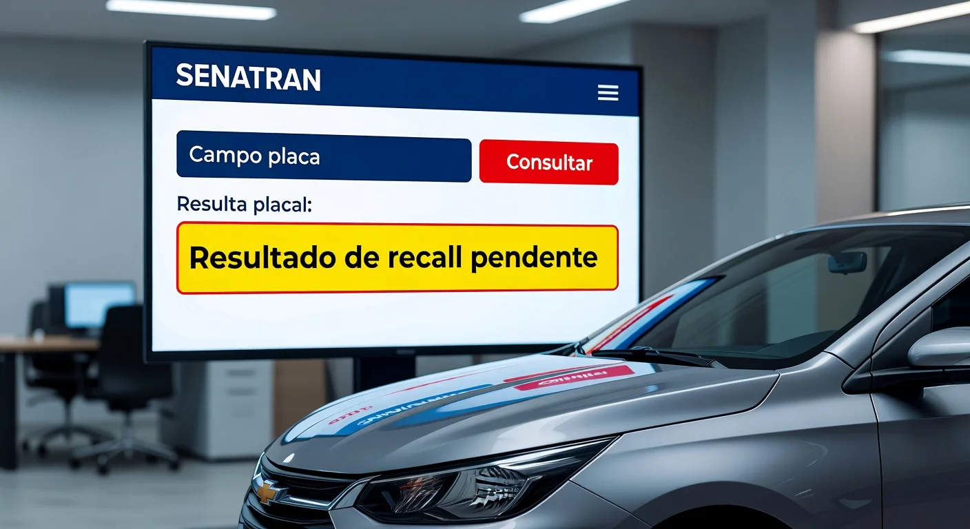 Como Consultar Recall Pendente pela Placa 2026 — Tutorial SENATRAN Passo a Passo