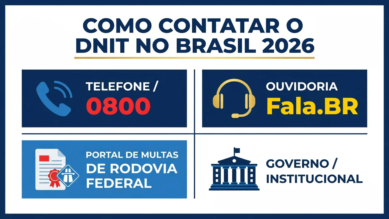 Como Falar com o DNIT 2026: Telefone, Ouvidoria e Multas