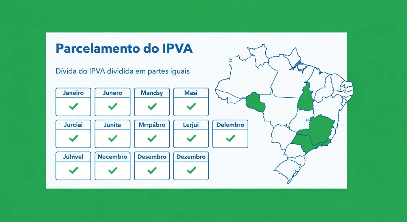 Como parcelar IPVA atrasado 2026: quem tem direito e como fazer
