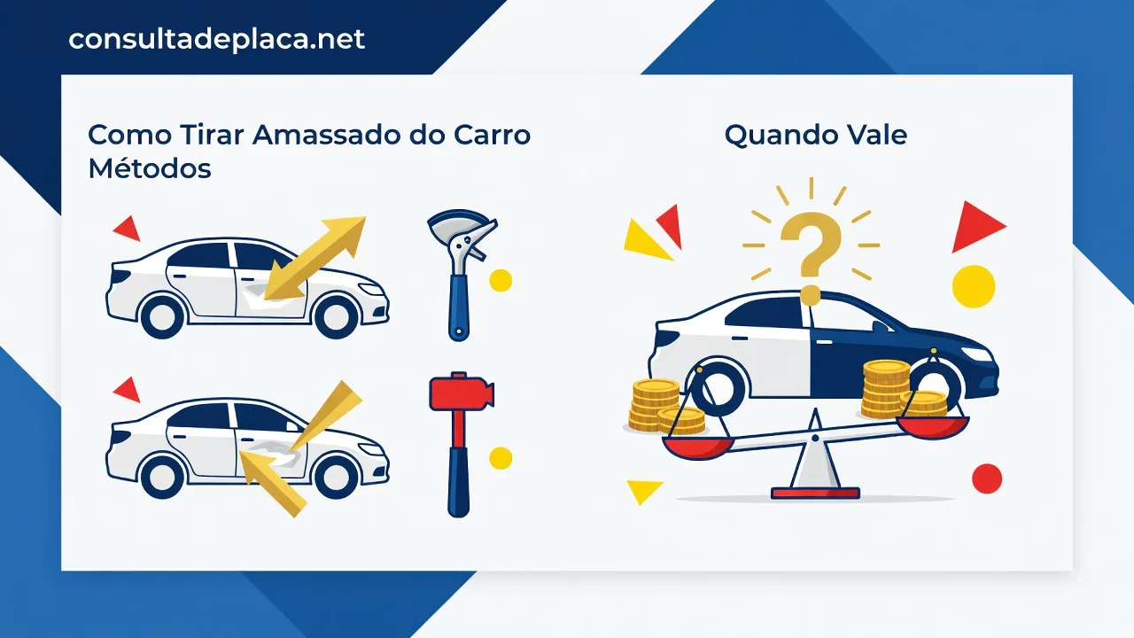 Como Tirar Amassado do Carro Metodos e: Quando Vale