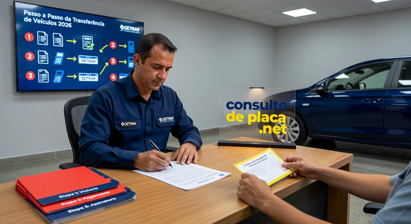 Como Transferir Veículo 2026: Passo a Passo Completo