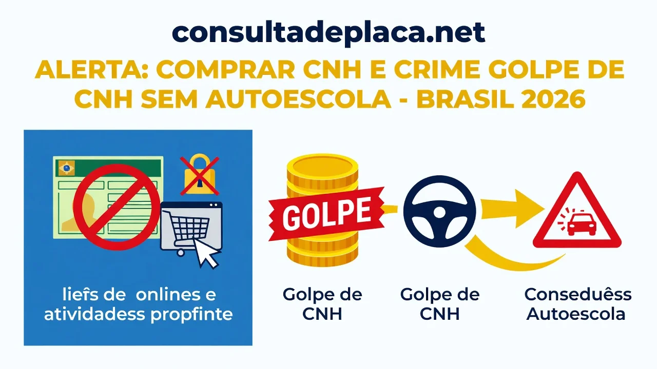 Comprar CNH é Crime? Riscos e Golpes em 2026