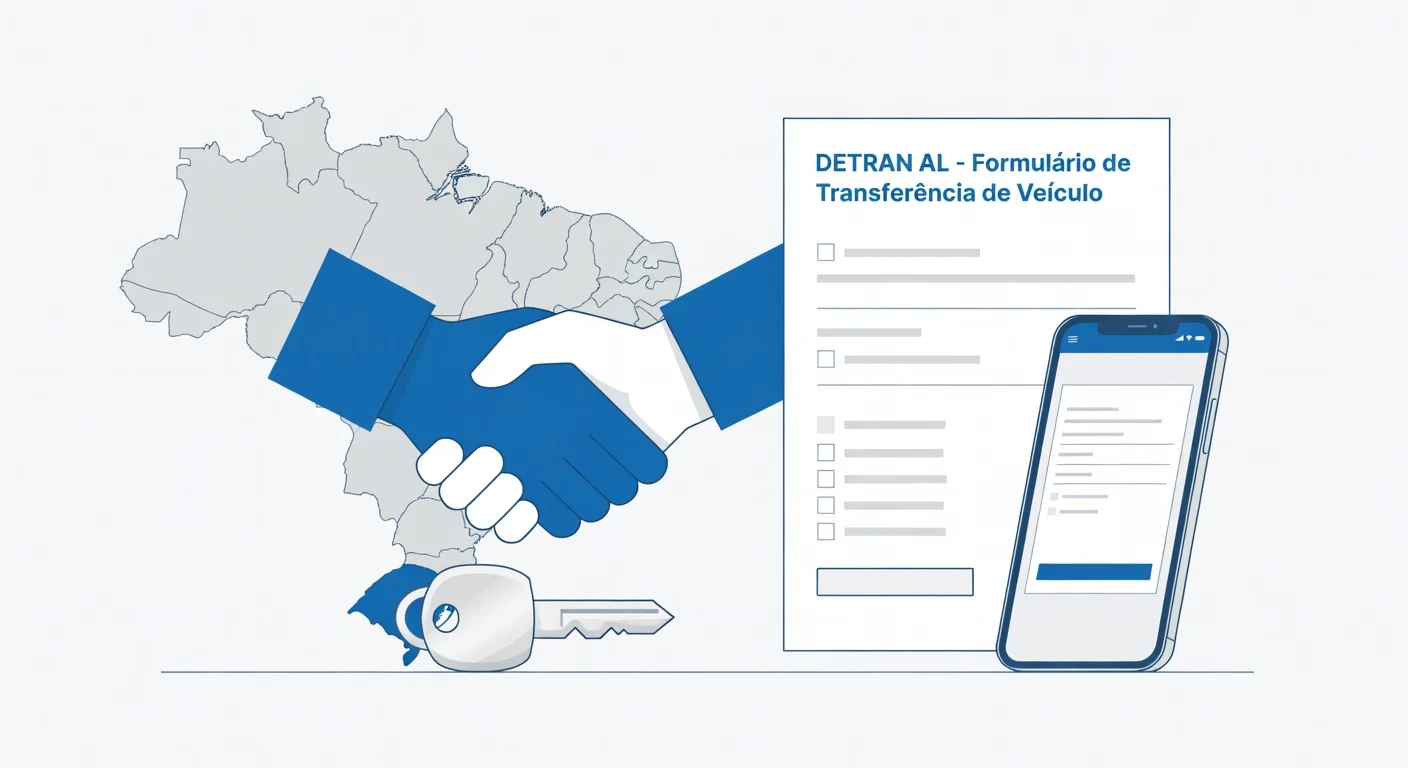 Comunicação de venda de veículo Alagoas 2026: como fazer e prazo