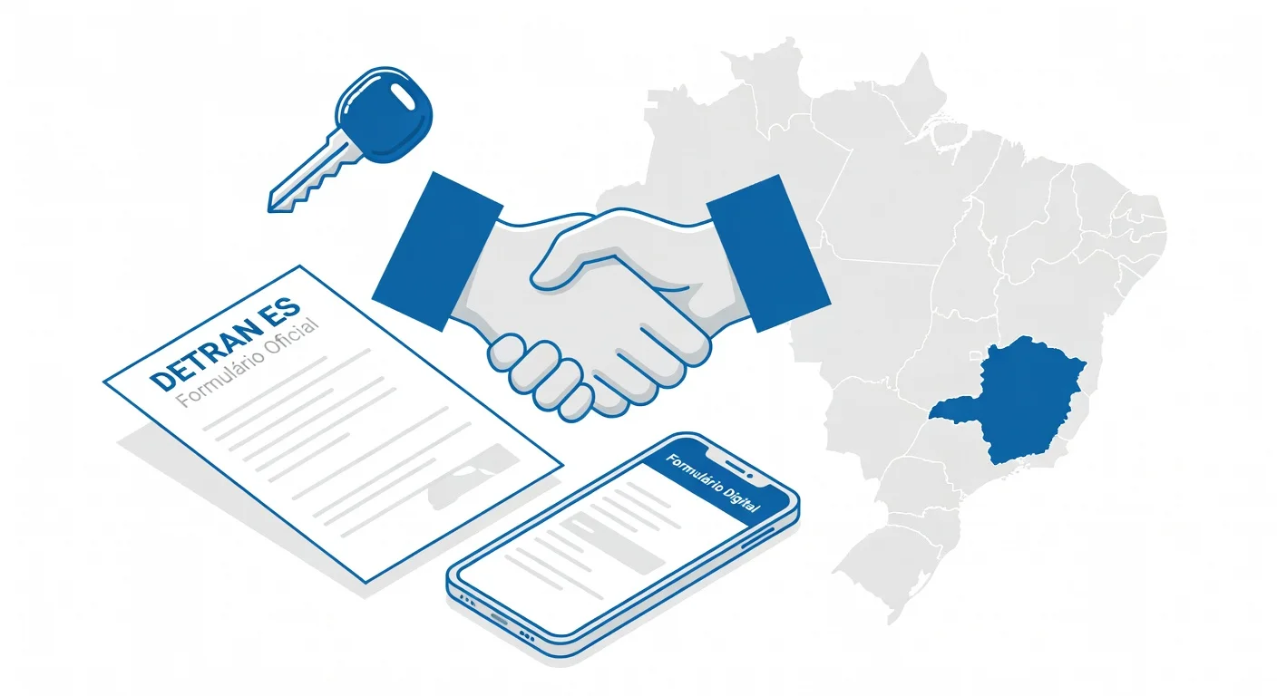 Comunicação de venda de veículo Espírito Santo 2026: como fazer e prazo