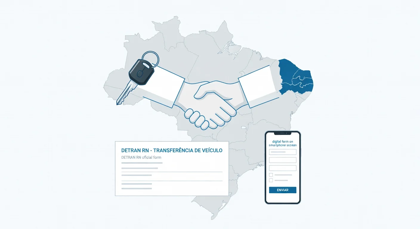Comunicação de venda de veículo Rio Grande do Norte 2026: como fazer e prazo