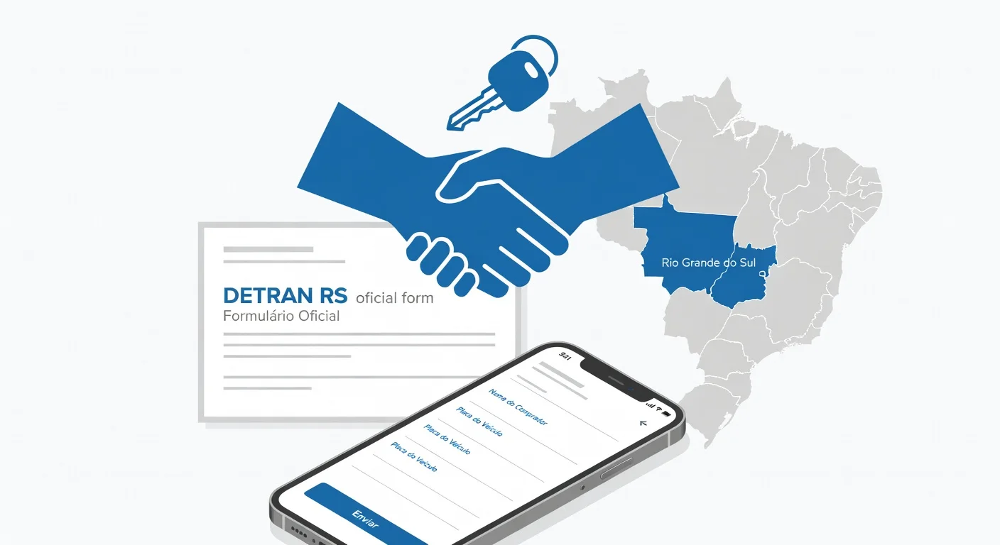 Comunicação de venda de veículo Rio Grande do Sul 2026: como fazer e prazo