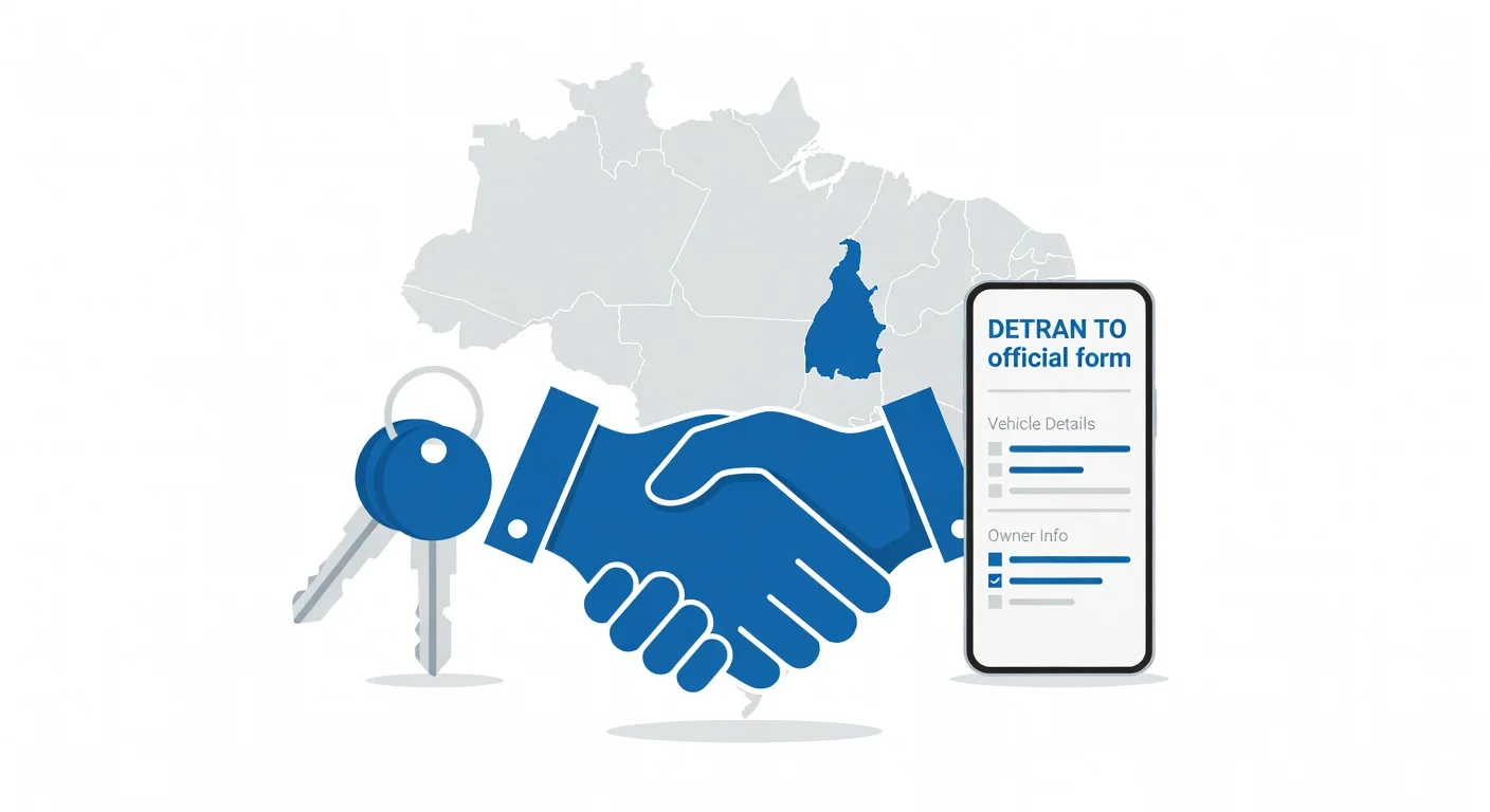 Comunicação de venda de veículo Tocantins 2026: como fazer e prazo