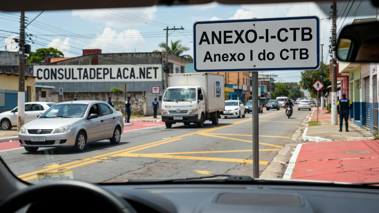 Anexo I do CTB: o dicionario oficial do transito, de acostamento a viaduto