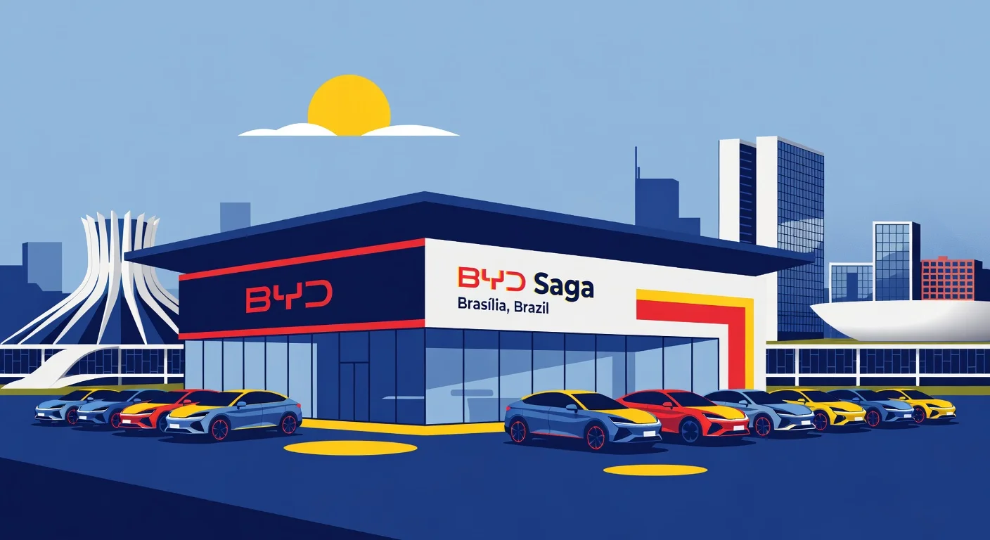 Concessionária BYD Brasília e DF: Saga BYD e Endereços (2026)