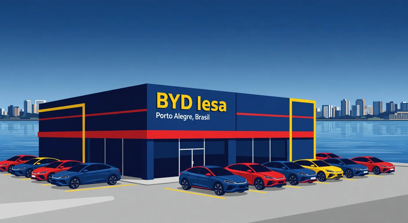 Concessionária BYD Porto Alegre e RS: Iesa e Endereços (2026)