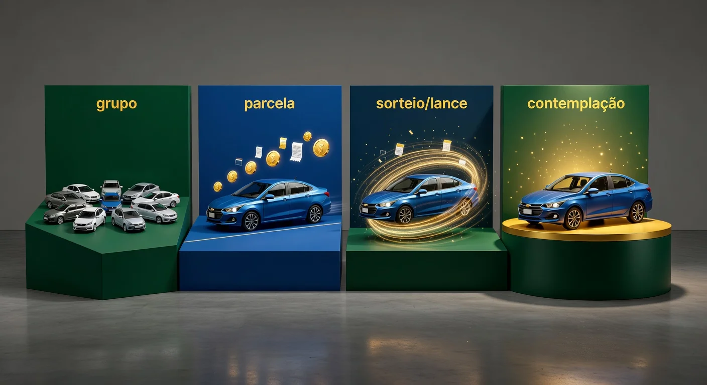 Consórcio de Carro 2026: Como Funciona Passo a Passo — Vale a Pena?