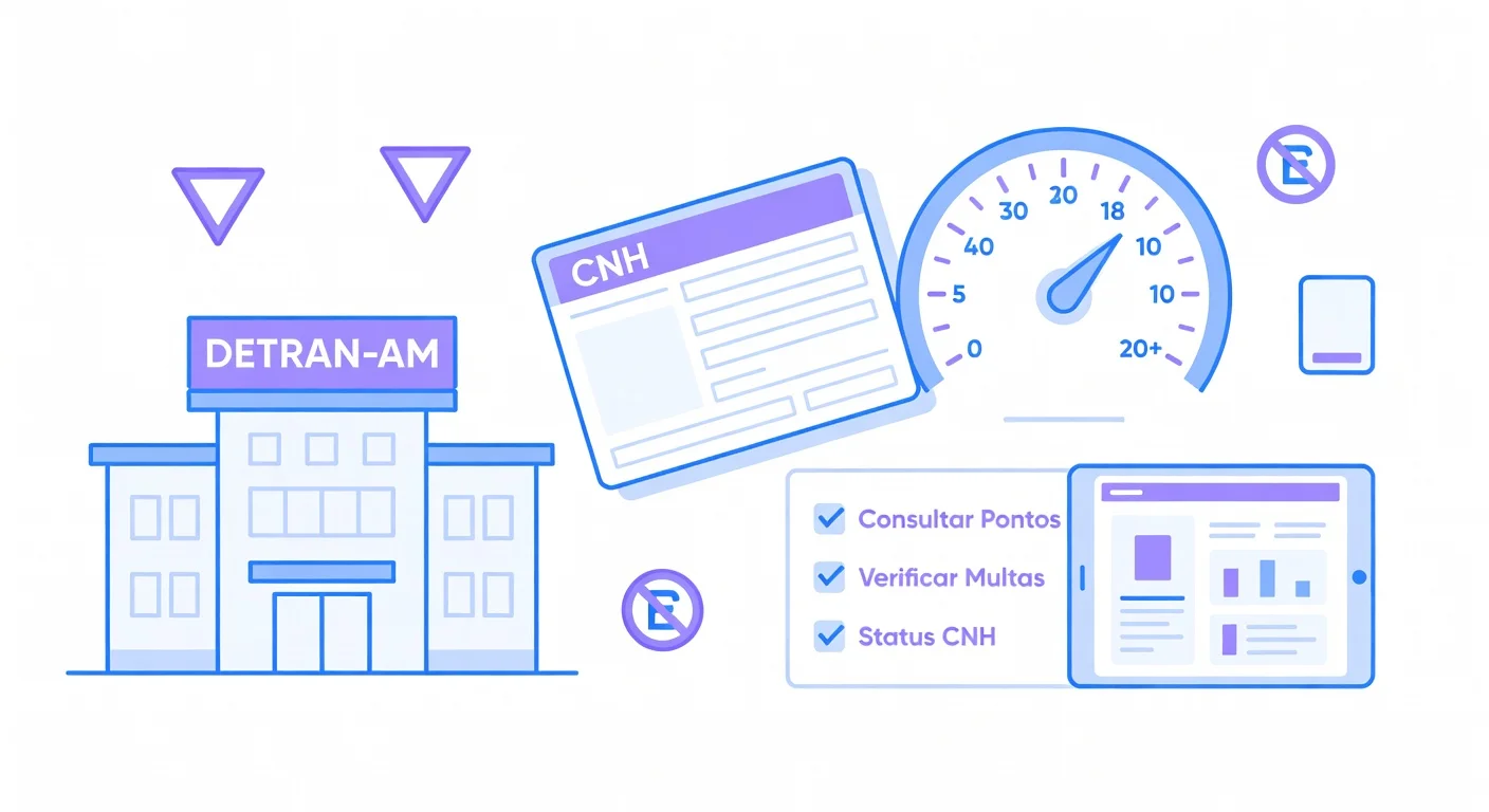 Consulta Pontos CNH AM: Como Verificar sua Situação em 2026