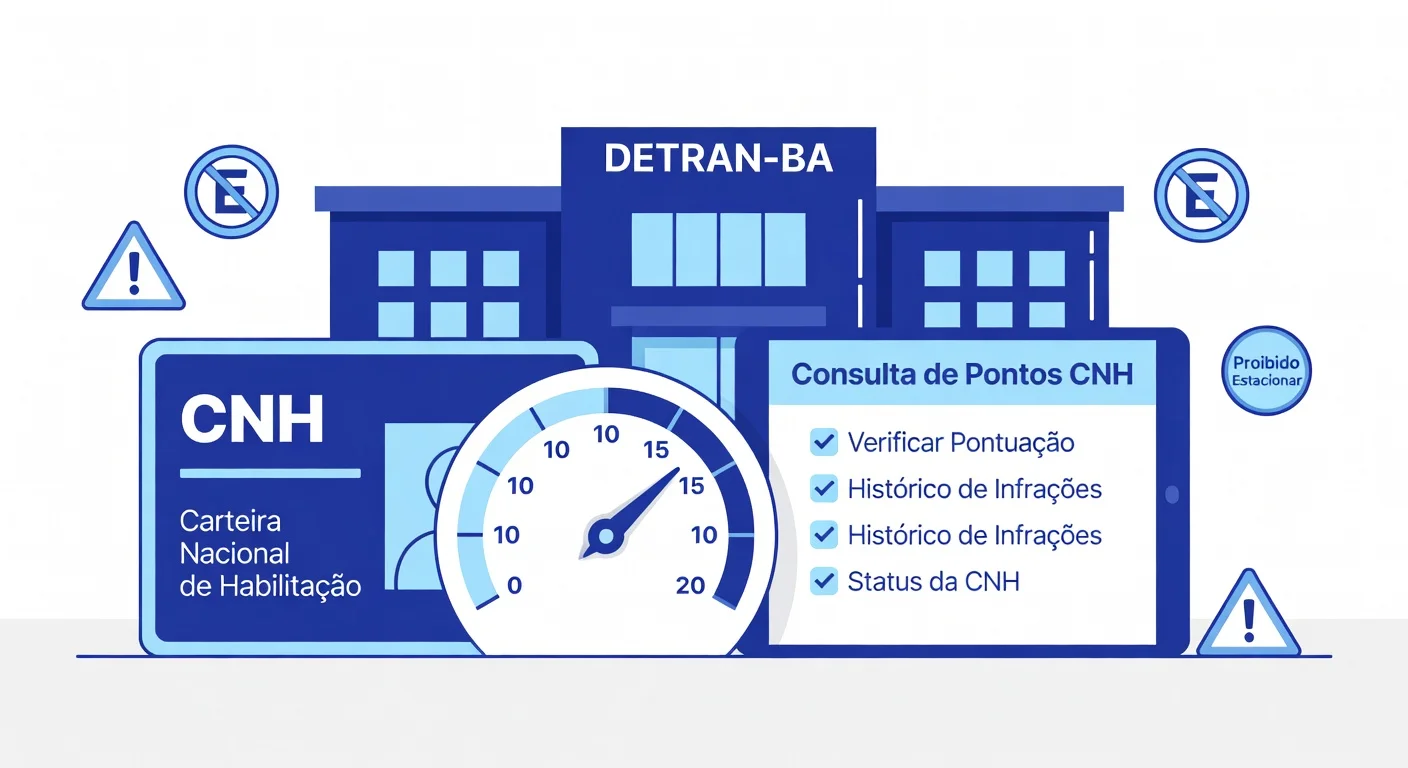 Consulta Pontos CNH BA: Como Verificar sua Situação em 2026