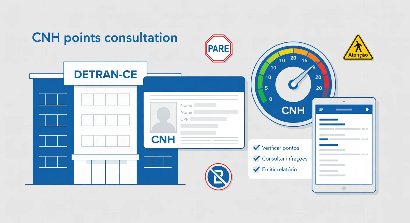 Consulta Pontos CNH CE: Como Verificar sua Situação em 2026