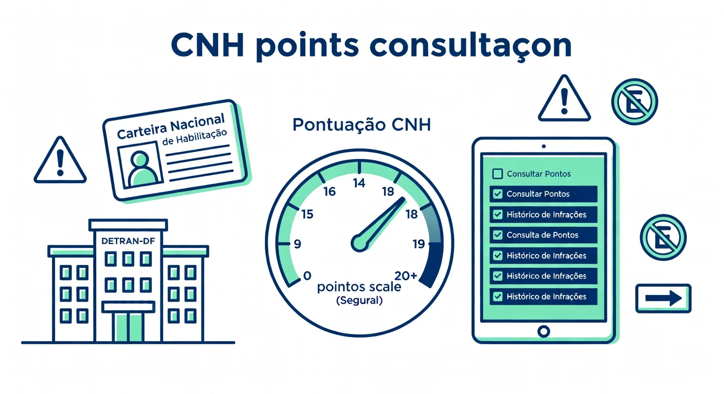 Consulta Pontos CNH DF: Como Verificar sua Situação em 2026