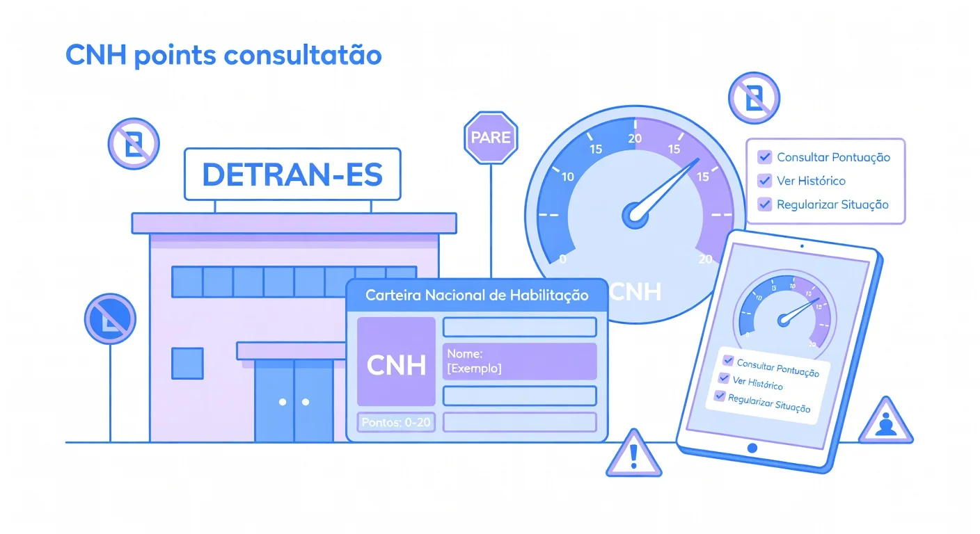 Consulta Pontos CNH ES: Como Verificar sua Situação em 2026
