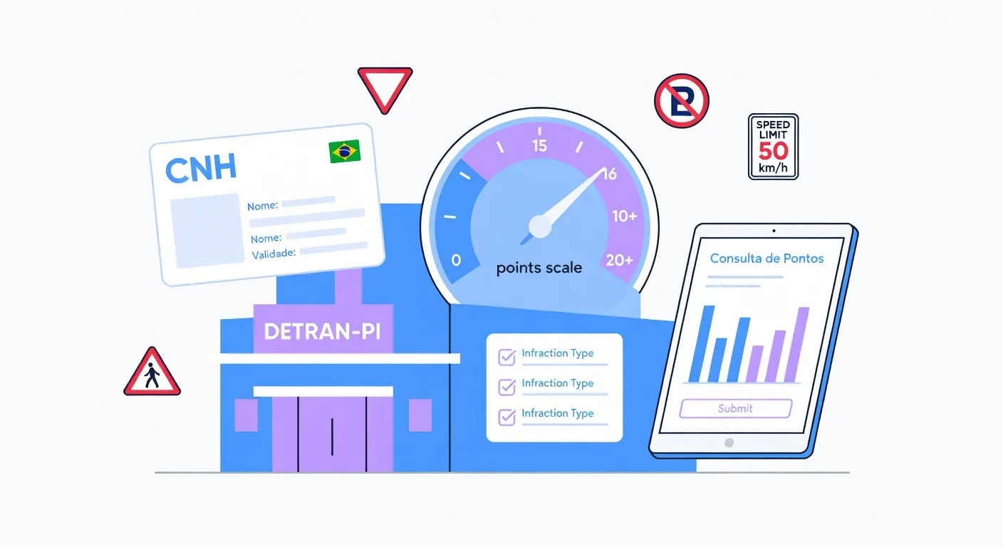 Consulta Pontos CNH PI: Como Verificar sua Situação em 2026