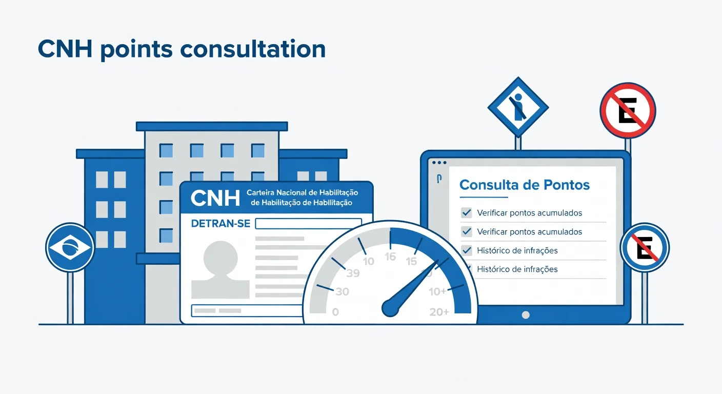 Consulta Pontos CNH SE: Como Verificar sua Situação em 2026