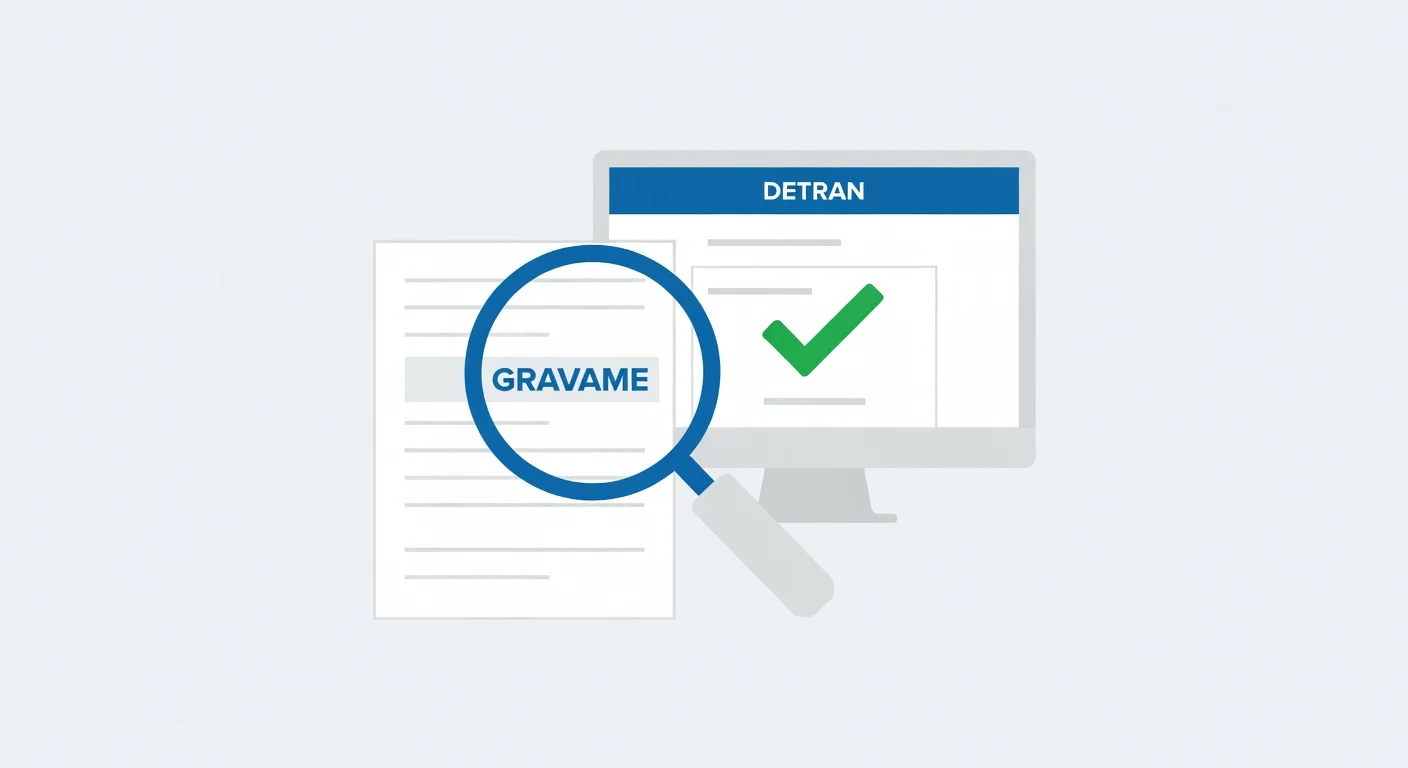 Consultar gravame do veículo 2026: passo a passo gratuito