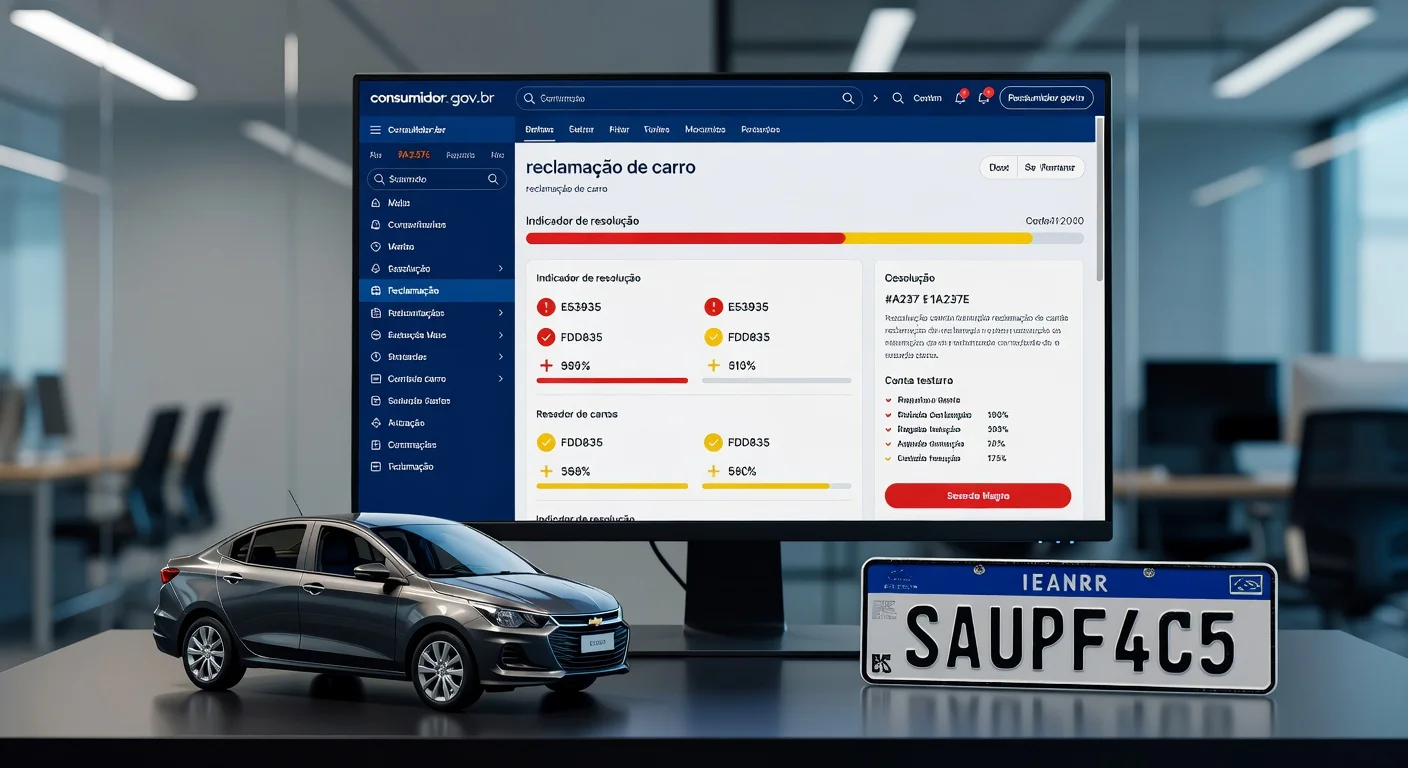 consumidor.gov.br 2026: Como Reclamar da Montadora do Seu Carro Online