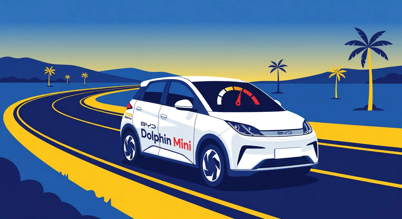 Consumo Real BYD Dolphin Mini: Teste km/kWh na Prática (2026)