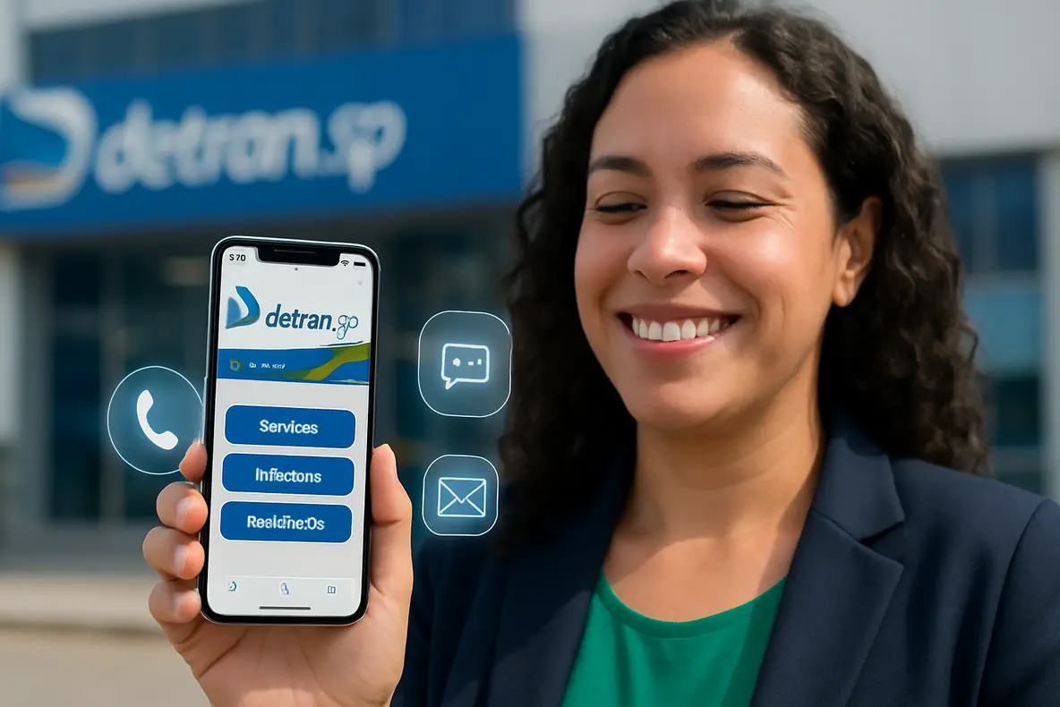 Contato Detran SP: Canais Atualizados e Como Ter Atendimento Rápido