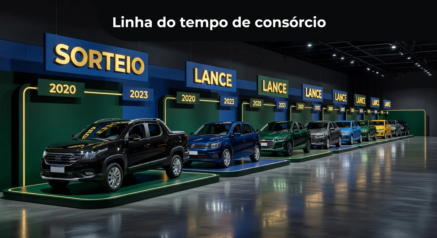 Contemplação no Consórcio de Carro 2026: Sorteio ou Lance — Quanto Tempo Leva?