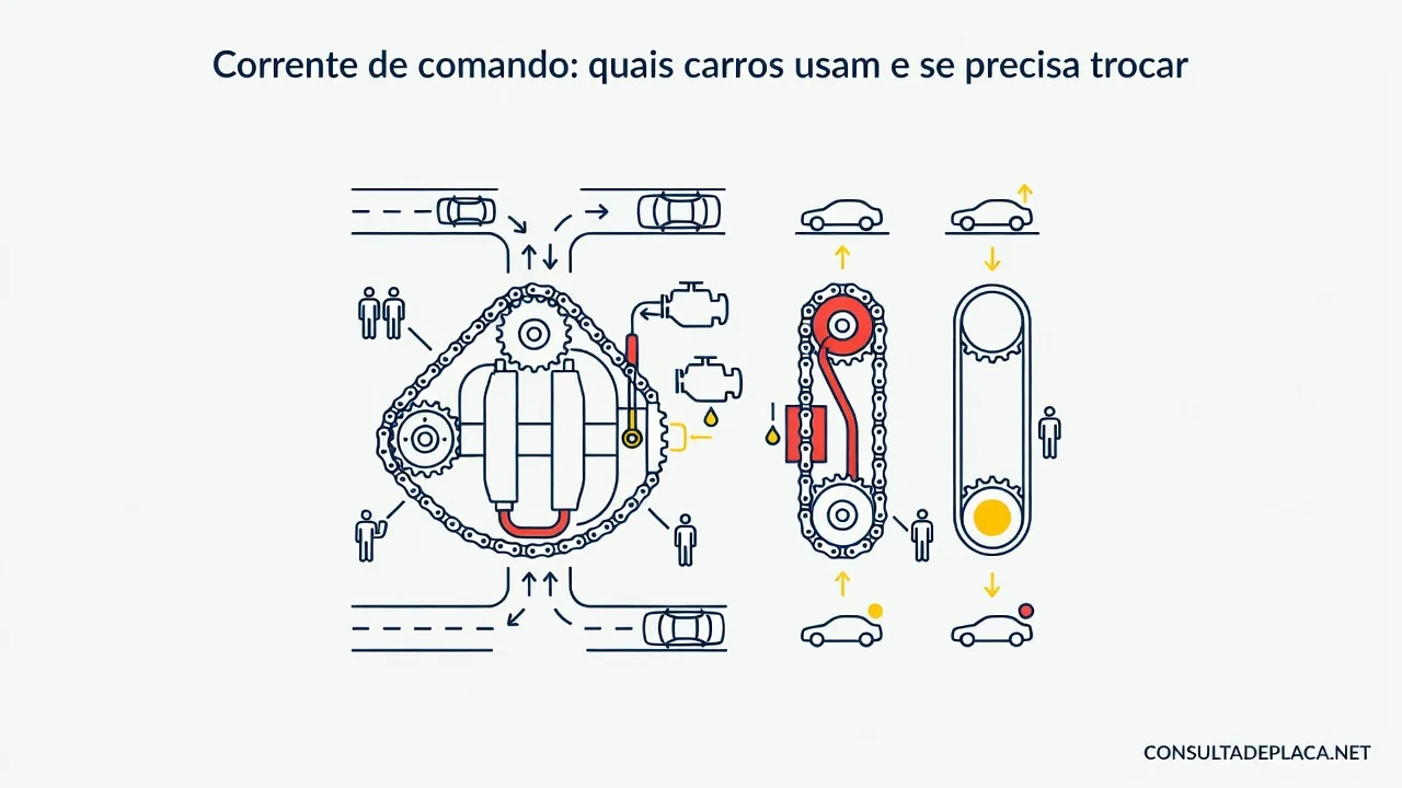 Corrente de comando: quais carros usam e se precisa trocar