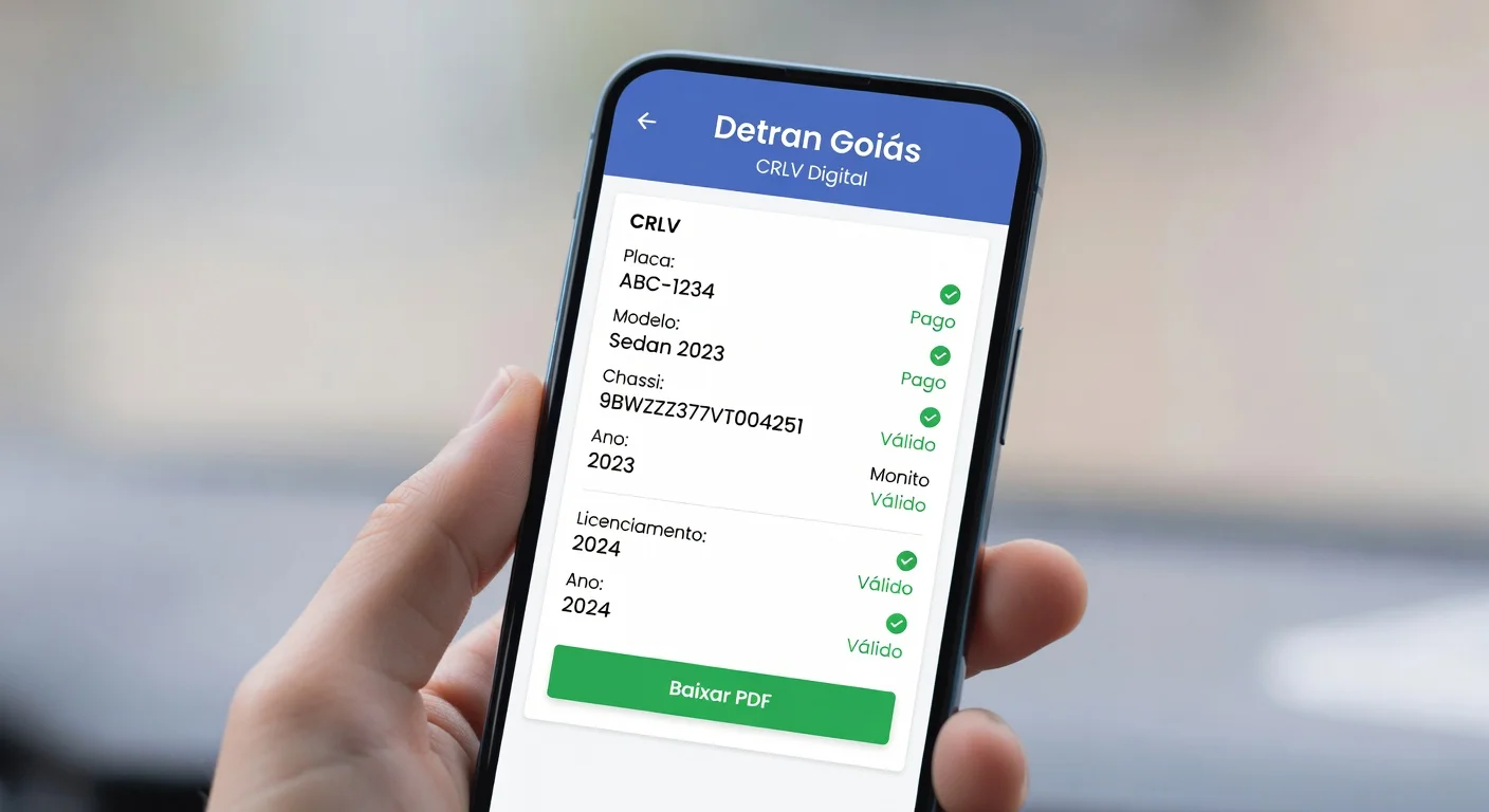 CRLV Digital GO: Como Emitir pelo App Detran em 2026