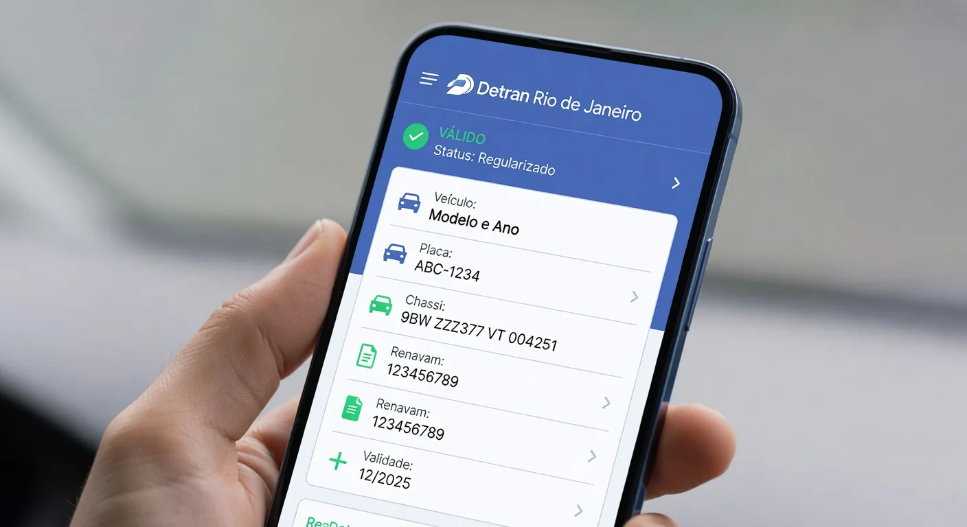 CRLV Digital RJ: Como Emitir pelo App Detran em 2026
