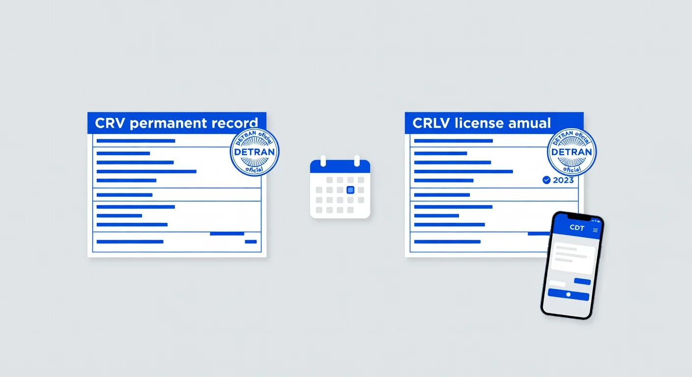 CRV 2026: o que é e diferença para o CRLV