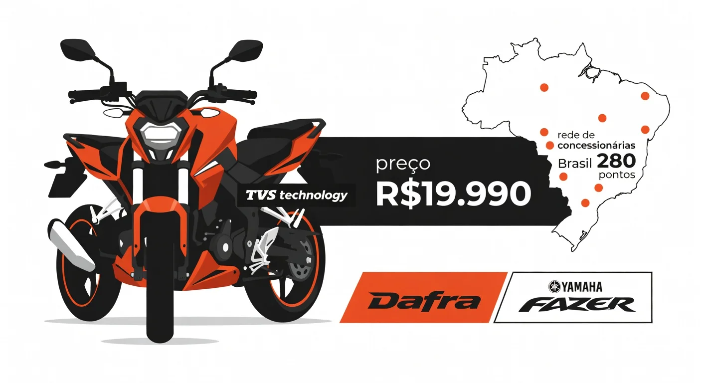 Dafra motos 2026: modelos, preços e avaliação da marca brasileira