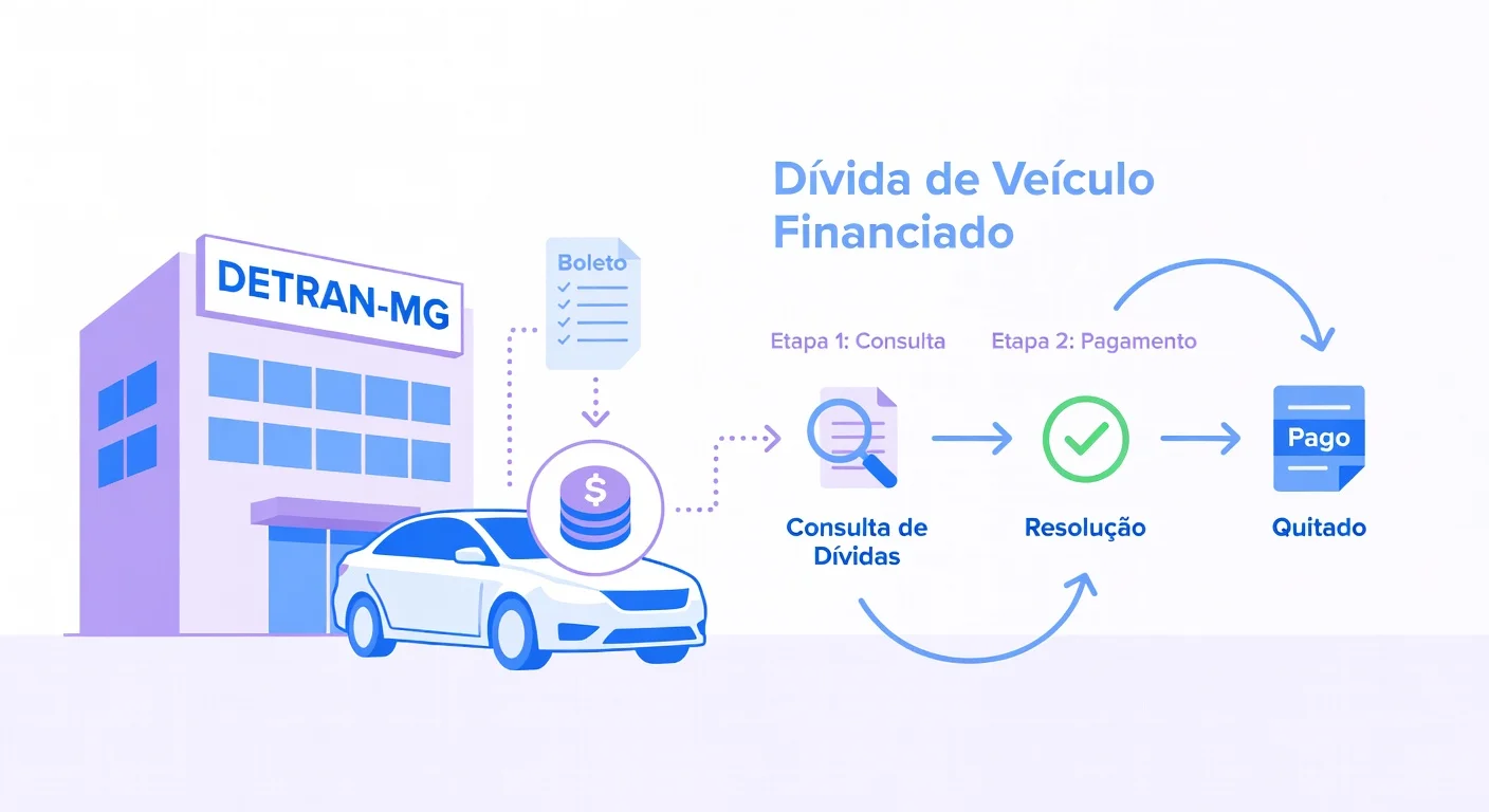 Débitos Veículo Financiado MG: Como Consultar e Quitar