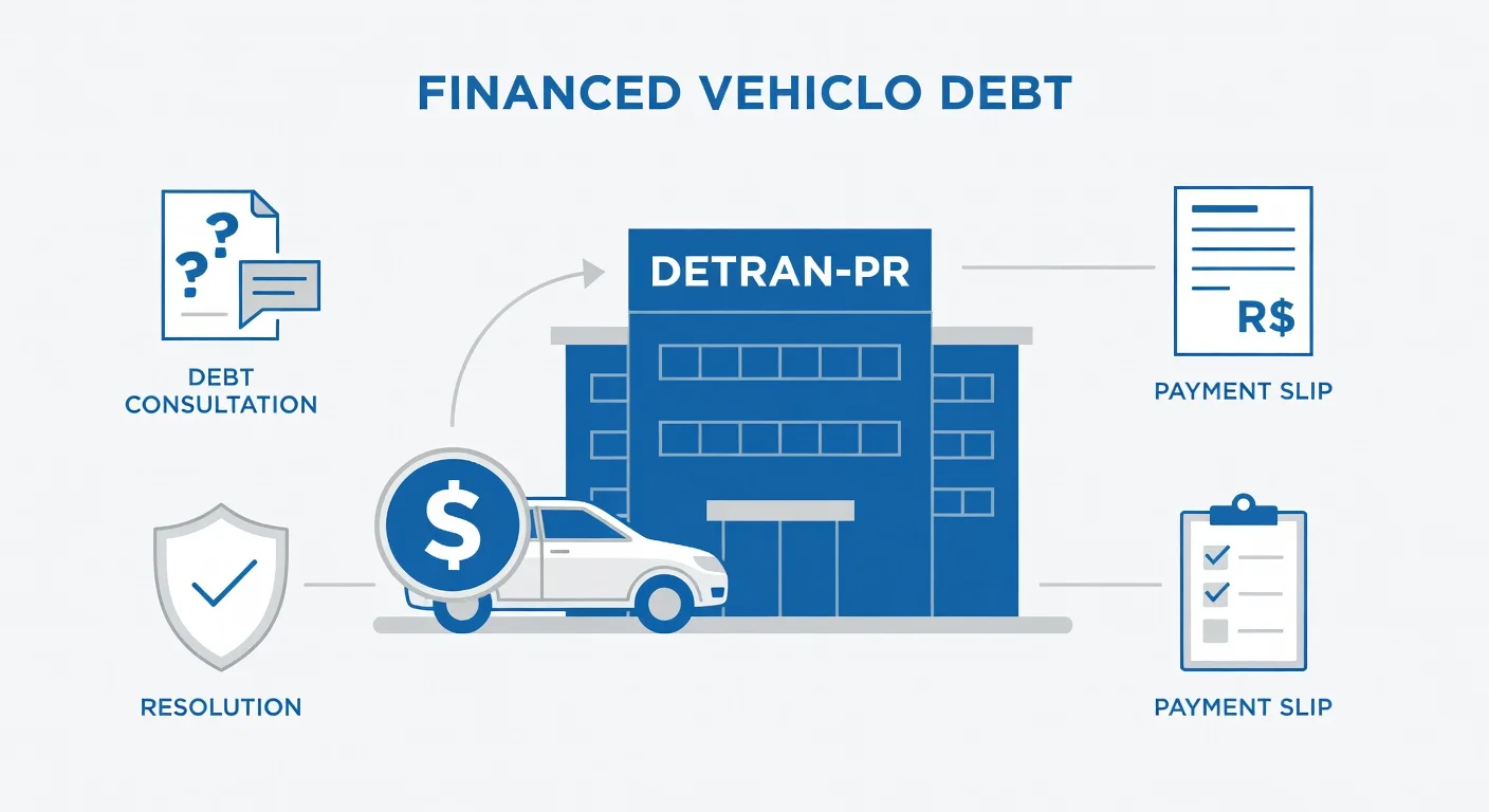 Débitos Veículo Financiado PR: Como Consultar e Quitar
