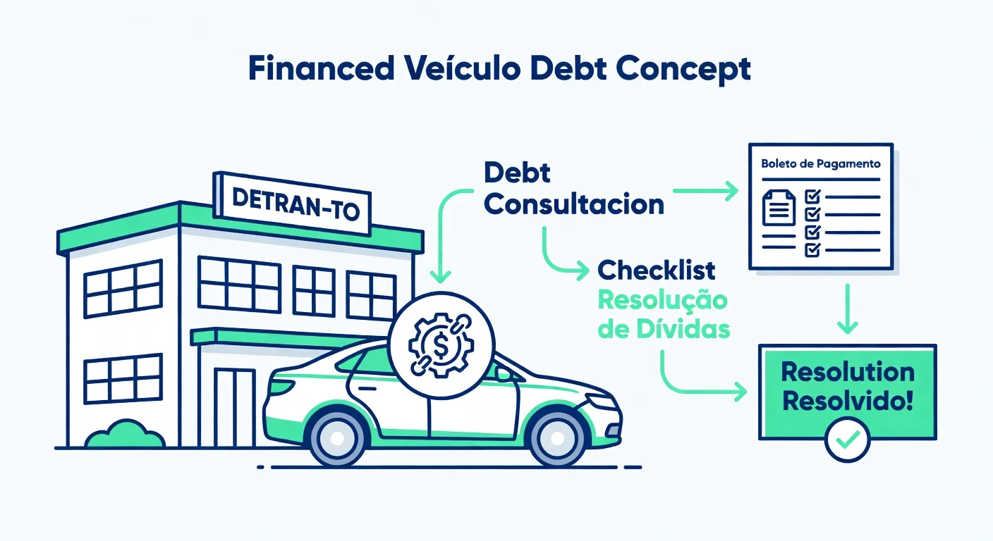 Débitos Veículo Financiado TO: Como Consultar e Quitar