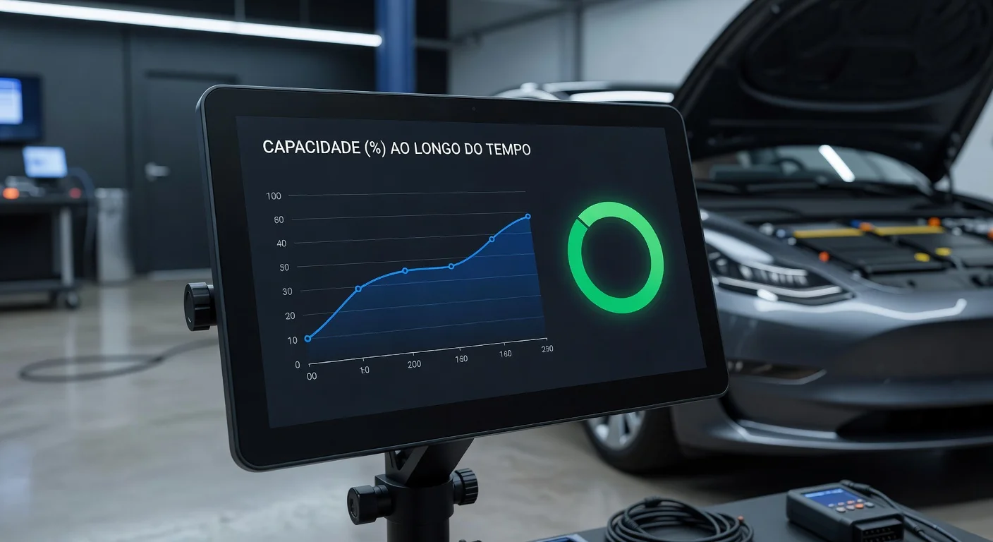 Degradação de Bateria do Carro Elétrico: Quanto Perde por Ano?