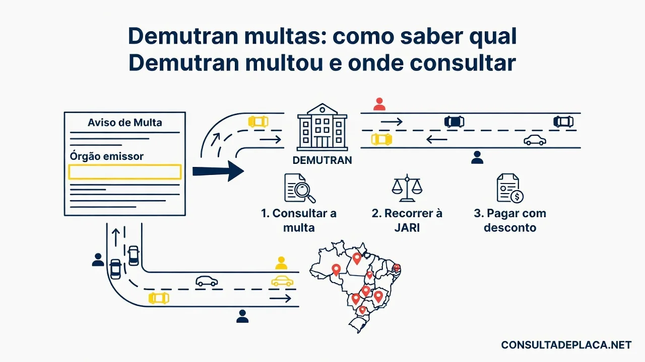 Demutran multas: como saber qual Demutran multou e onde consultar