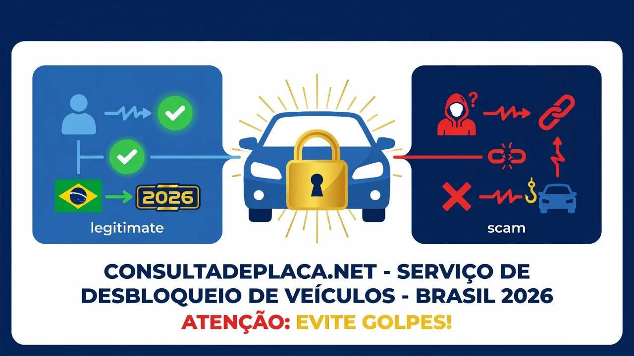 Desbloqueio de Veículo 2026: Como Funciona e Cuidado Golpe