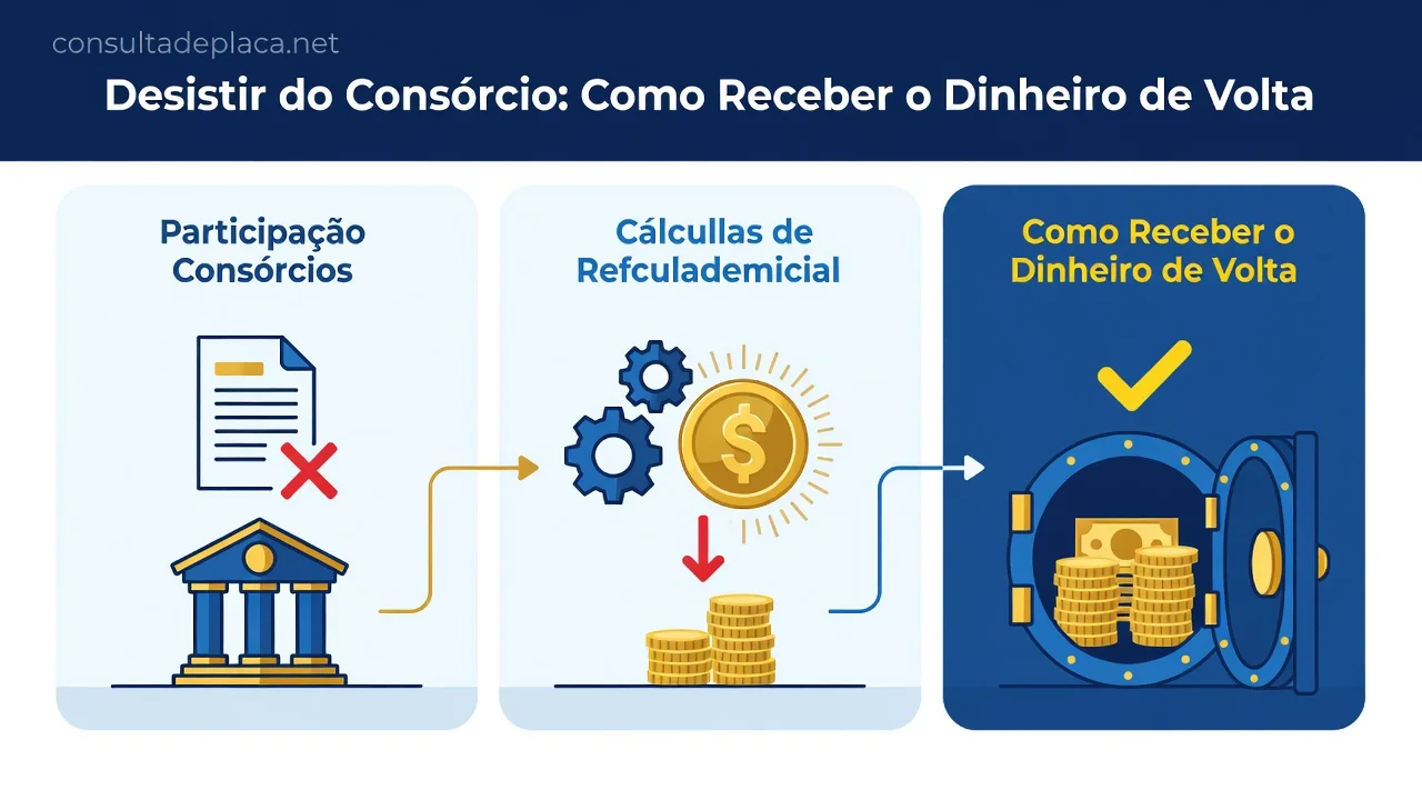 Desistir do Consórcio: Como Receber o Dinheiro de Volta