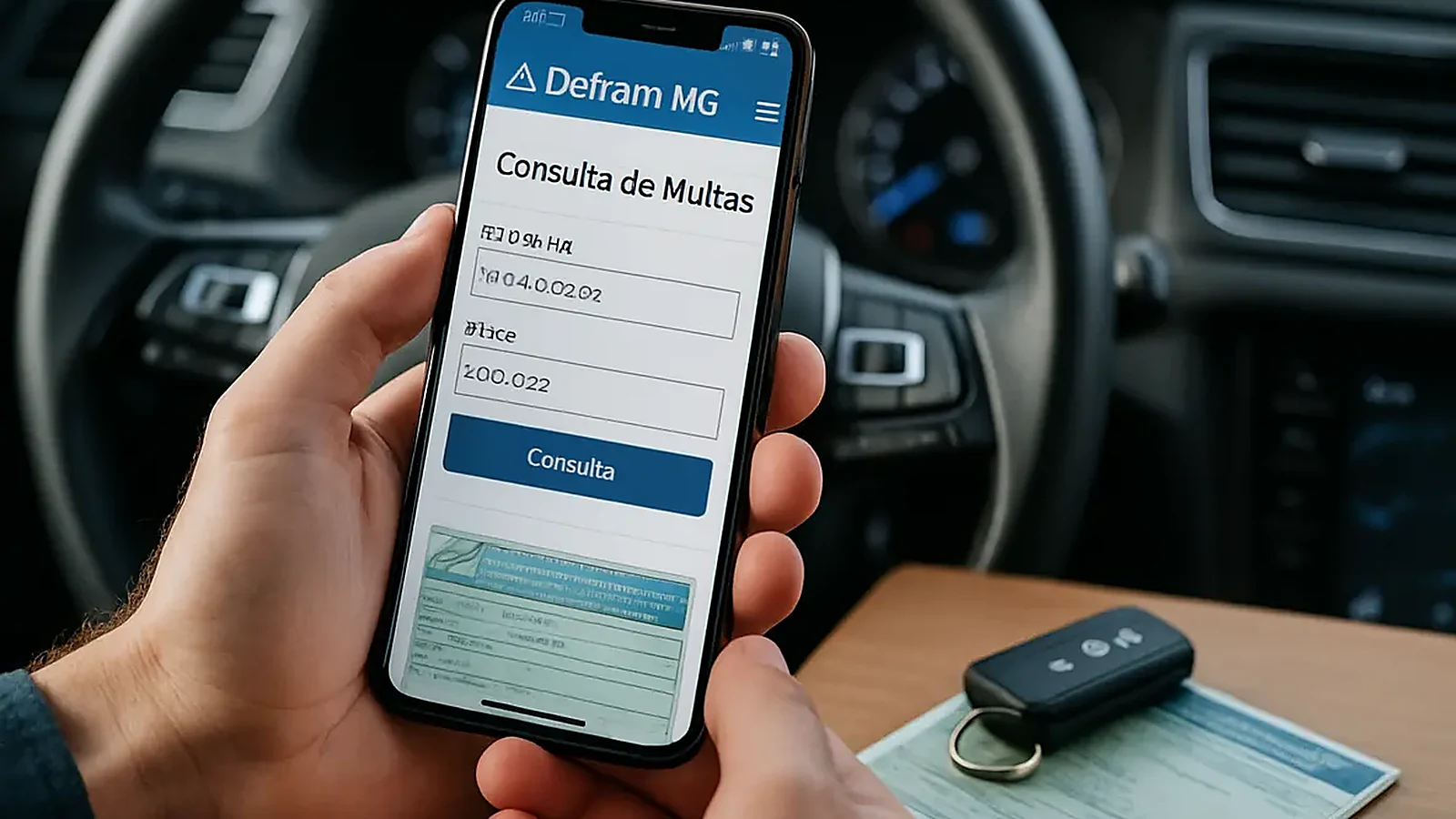 Detran-MG Multas: Consulta pelo RENAVAM Rápida e Segura