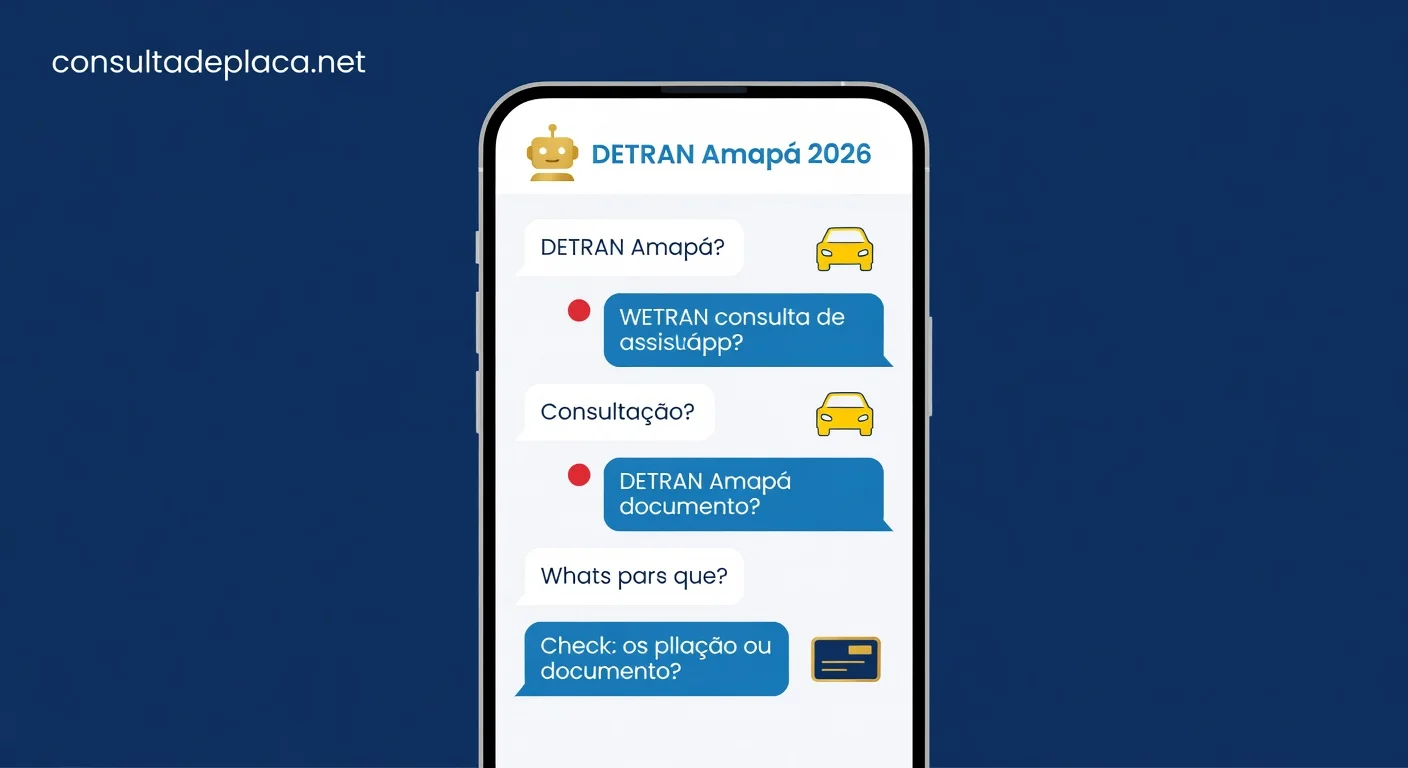 DETRAN Amapá no WhatsApp 2026: Número Oficial, Chatbot e Atendimento Digital