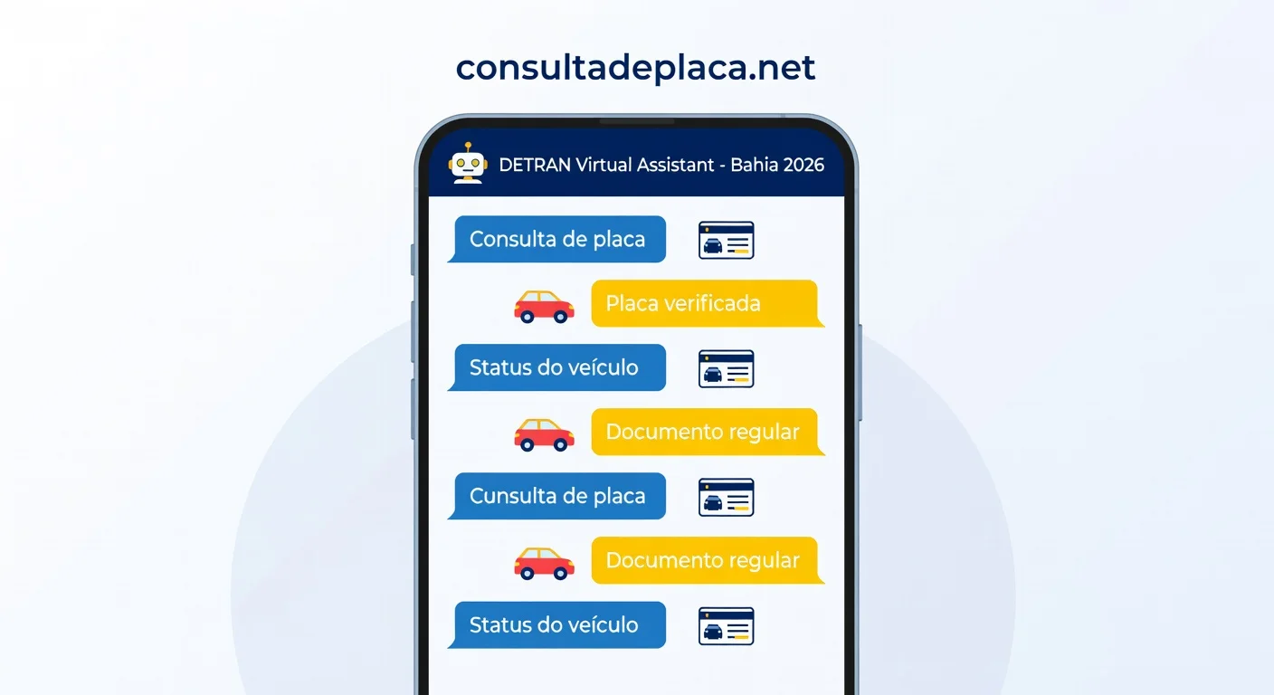 DETRAN Bahia no WhatsApp 2026: Número Oficial, Chatbot e Atendimento Digital