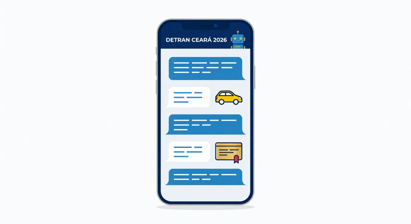DETRAN Ceará no WhatsApp 2026: Número Oficial, Chatbot e Atendimento Digital
