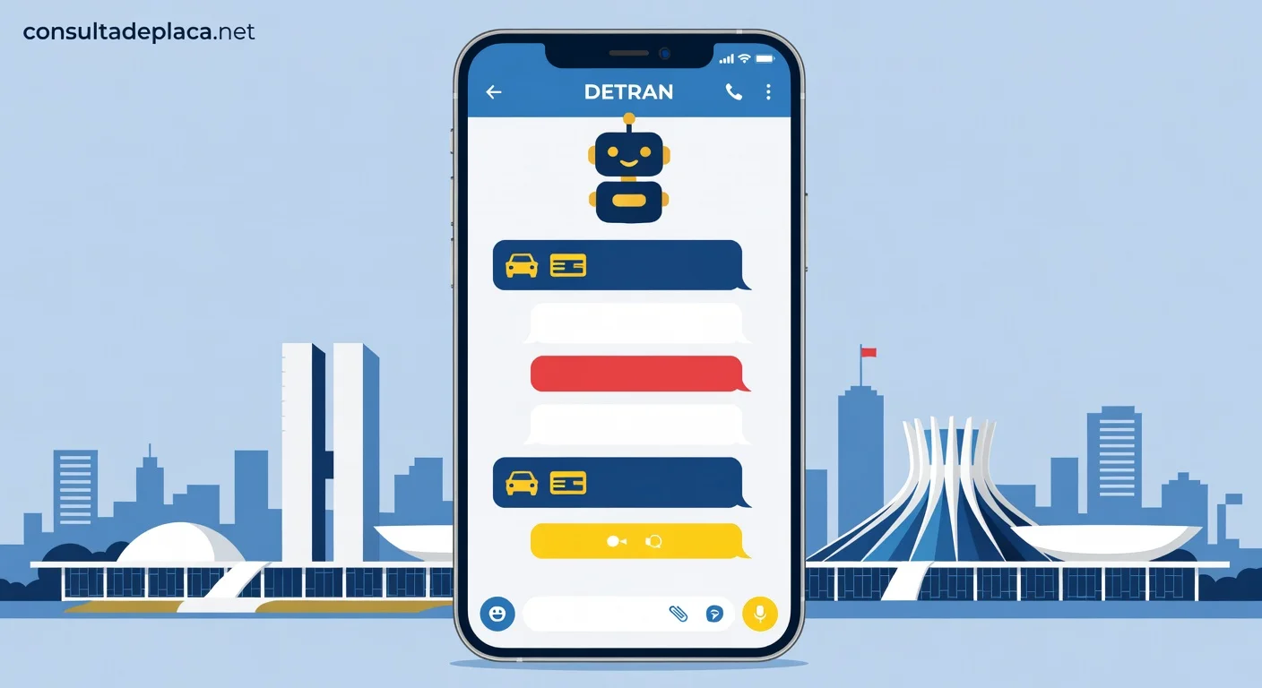 DETRAN Distrito Federal no WhatsApp 2026: Número Oficial, Chatbot e Atendimento Digital