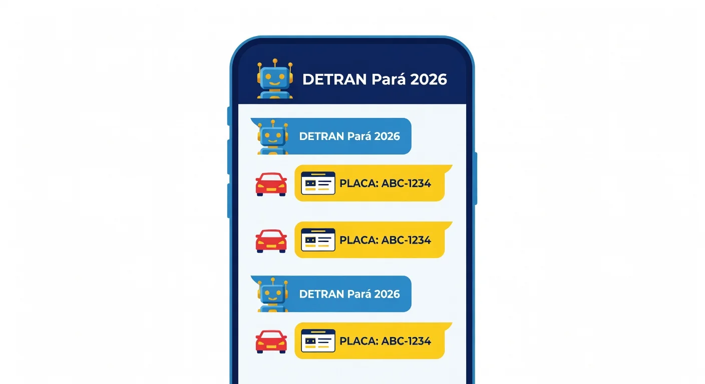 DETRAN Pará no WhatsApp 2026: Número Oficial, Chatbot e Atendimento Digital
