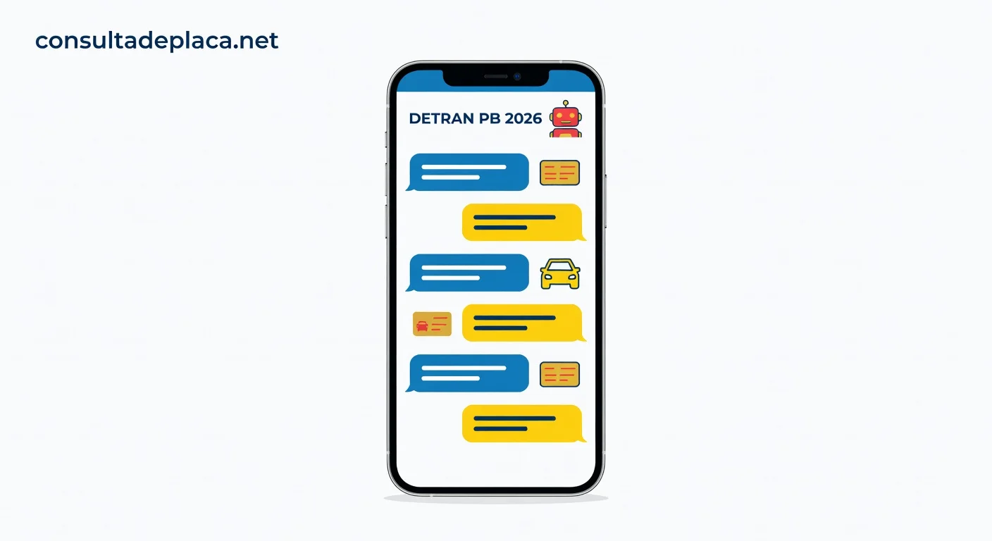 DETRAN Paraíba no WhatsApp 2026: Número Oficial, Chatbot e Atendimento Digital
